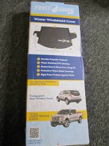 frost guard winter windshield cover...