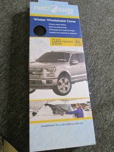 frost guard winter windshield cover...