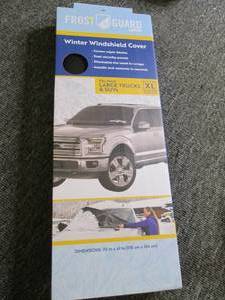 frost guard winter windshield cover...
