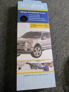 frost guard winter windshield cover...