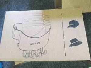 4 new hat racks ...