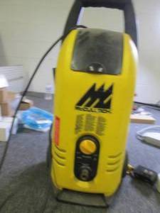 mcculloch 1600psi electric jet wash...