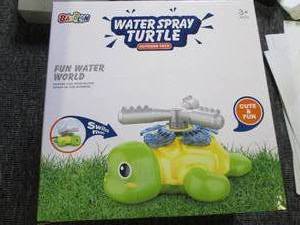 5 new water spray turtles ...