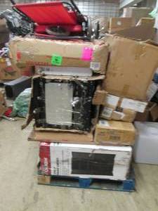 pallet of items that need work ...