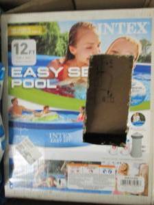 12 foot x 30 inch round inflatable ...