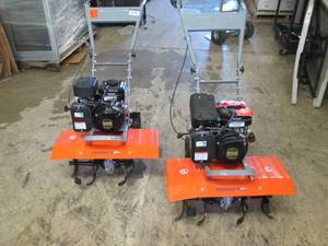 2 yardmax front tine tillers both n...