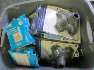 tote of crutch handles and cane 4 p...
