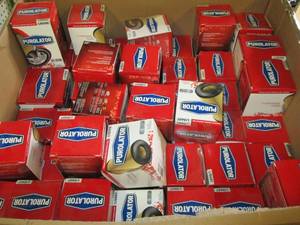 big box of purolator oil filters va...