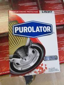 case of 36 purolator L15317 oil fil...