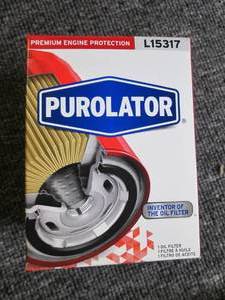 4 cases of 12 purolator L15317 oil ...