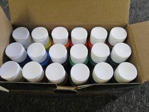 18 acrylic paint set ...
