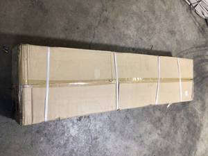 lot 16 image: Husky Ready-to-Assemble 24-Gauge Steel Freestanding Garage Cabinet in Black (30 in. W x 72 in. H x 18 in. D) - Open Box - Review all pictures