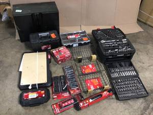 lot 28 image: Mix Lot of Husky Mechanic Tool Sets - Various Models - Customer Returns - Review all pictures