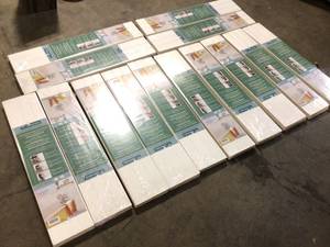 lot 35 image: 11 sq. ft. 14 in. x 32 in. x 48 in. MDF Wainscot Panel 15  bOXES - Review all pictures