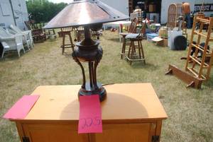 lot 225 image: Two pull string Lamp 22 12 inches ...