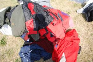 lot 268 image: Big lot of coats, jackets and zip u...