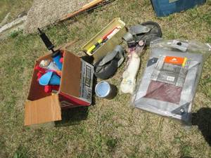 lot 139 image: Assorted lot with heavy duty caster...