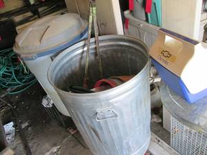 lot 183 image: (1) Metal and (1) Rubberized Plasti...