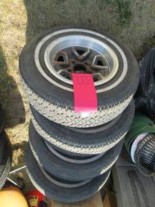lot 332 image: Set of (4) Steel Radial SX 5000s P...