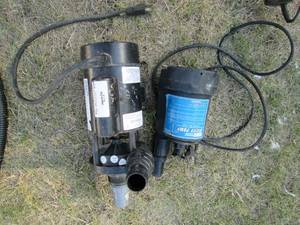 lot 341 image: 14hp thermoplastic submersible uti...