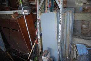 lot 9 image: Many metal pieces to make several s...