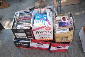 lot 48 image: 6 boxes of books. Some paperback so...