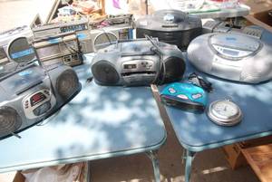 lot 67 image: Lot of boom boxes, CD players and a...