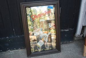 lot 392 image: Decorative Olympia Beer Advertiseme...