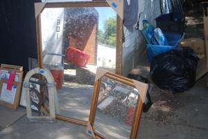 lot 395 image: Huge 33.543.5 mirror, 30.5x40....