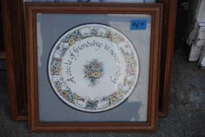 lot 403 image: Framed Wildlife print, friendship p...