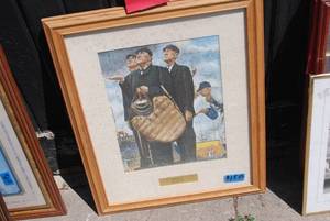 lot 419 image: Norman Rockwell framed prints aling...