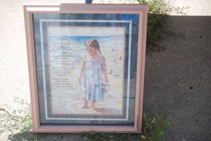 lot 421 image: Scriptural and family oriented Fram...