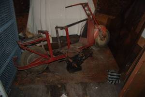 lot 531 image: Cushman Motorcycle with detached en...