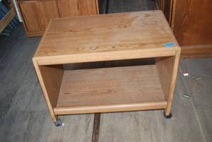 lot 545 image: Microwave Cart...