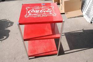 lot 562 image: Coca Cola cart...