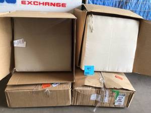 lot 13 image: Arden Selections 24 in. x 24 in. 2-Piece Deep Seating Outdoor Lounge Chair Cushion in Tan Leala - 4 Boxes - Review all pictures