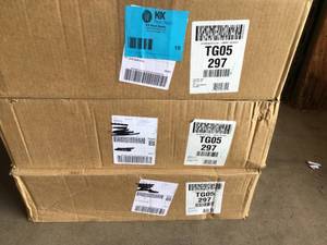 lot 18 image: Arden Selections 24 in. x 24 in. Ruby Clarissa 2-Piece Deep Seating Outdoor Lounge Chair Cushion - Box of 3 - Review all pictures