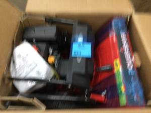 lot 33 image: PowerSmart 26 in. 2-Stage Gas Snow Blower with LED Light Electric Start Not used