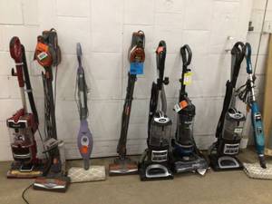 lot 42 image: Lot of assorted vacuums various models and conditions customer returns see pictures
