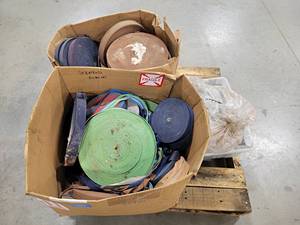 lot 685 image: Pallet Lot of Bulk Strapping and Buckles - NO SHIPPING