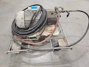 lot 708 image: NICOLINI Electric Pressure Washer - Unknown Operating Condition - NO SHIPPING