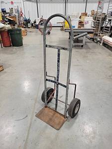 lot 720 image: 2- Wheel Dolly w Pneumatic Tires - NO SHIPPING