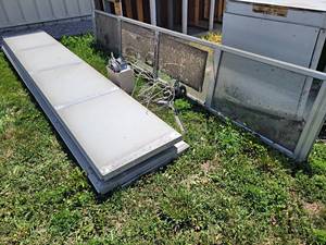 lot 908 image: 10 x 12 Insulated Garage Door w Opener, Spring, Sensors and Rails - NO SHIPPING