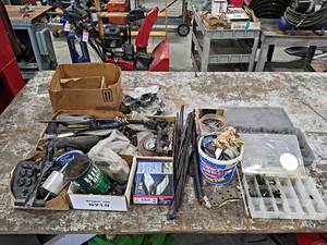 lot 498 image: Large Lot of Auto Parts, Hardware and More - NO SHIPPING