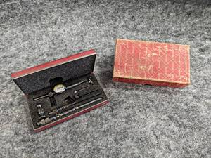 lot 510 image: STARRETT Last Word Dial Test Indicator Kit in Case