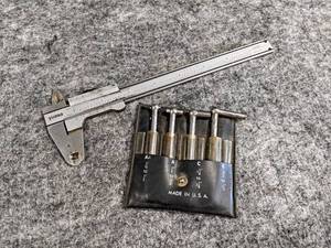 lot 531 image: Craftsman 40203 Gauge Set and yuasa Calipers