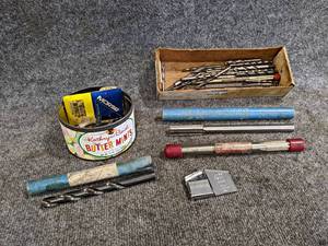 lot 554 image: Assorted Cutting Tools and Drill Bits