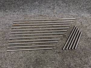 lot 557 image: Large Lot of STARRETT Measuring Rods 23 to 7 - Most are 716 Diameter, a few are 38 Diameter