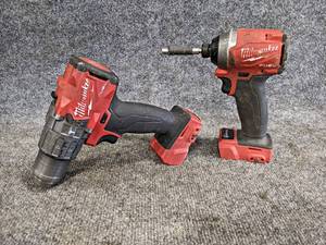 lot 574 image: Milwaukee FUEL M18 Impact Driver & Milwaukee FUEL M18 Drill