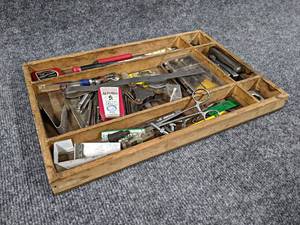 lot 589 image: Lot of Feeler Gauges, Clamp, Precision Screwdrivers and More